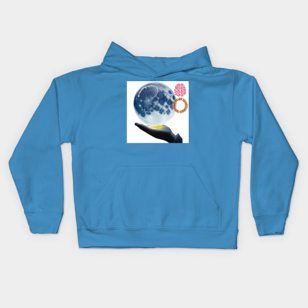 Brain and cerebellum Kids Hoodie by Avocado design for print on demand